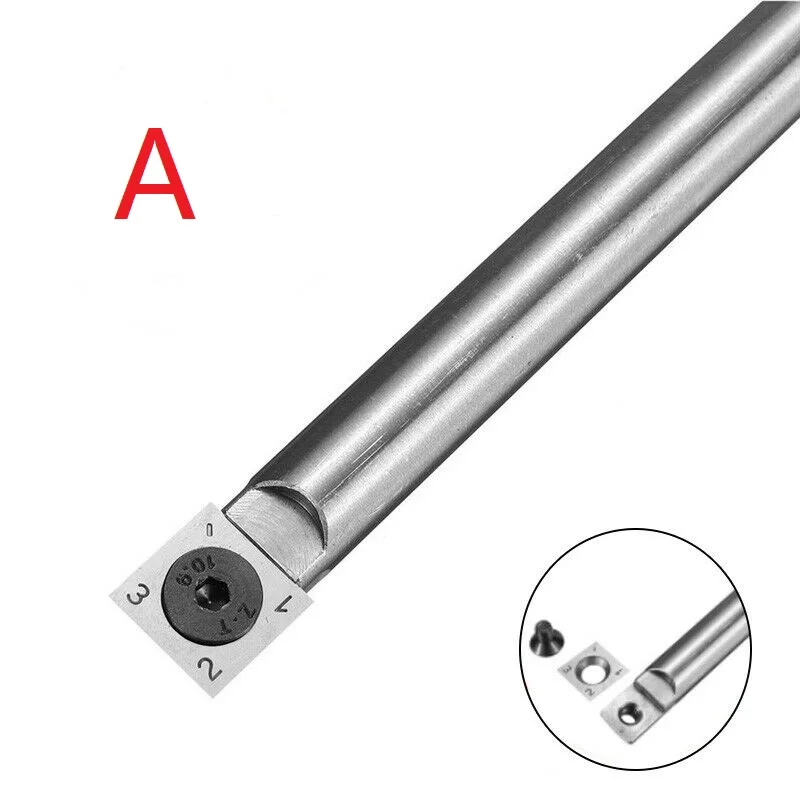 Turning Tool/Aluminum Alloy Handle Wood Tool Diamond Round/Square Carbide Tip Chisel Lathe Rotary Cutter AU | Инструменты