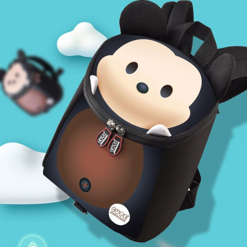 

Disney Kawaii Kids School Bags Mickey Minnie Mouse Kindergarten Student Waterproof Backpack for Boys Girls Gifts