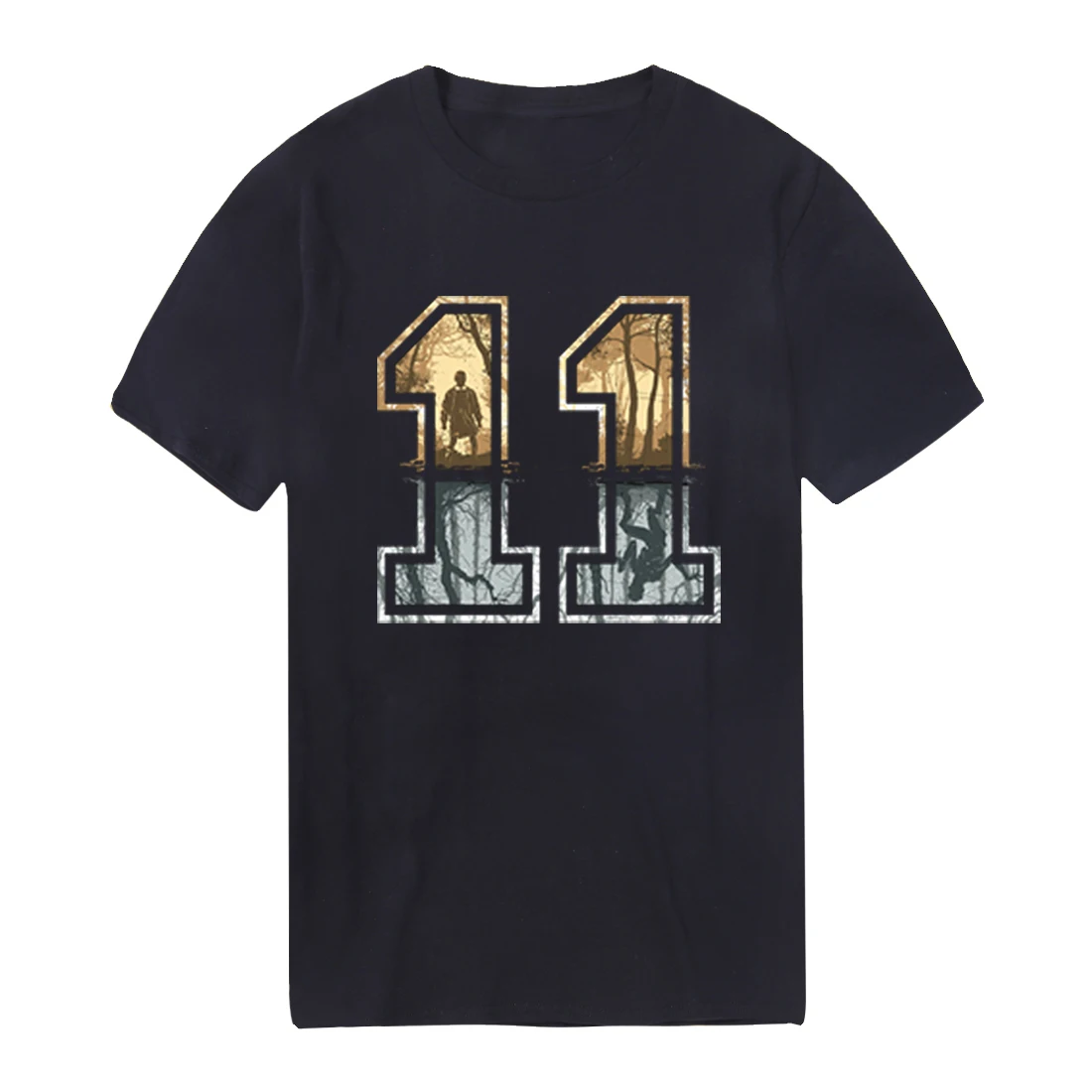 Футболка мужская хлопковая с круглым вырезом Повседневная рубашка в стиле