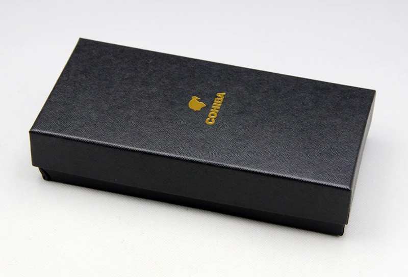 COHIBA популярный камуфляжный чехол из воловьей кожи с 2/3 трубкой для сигар, держатель для сигар, портативный чехол для путешествий, для улицы