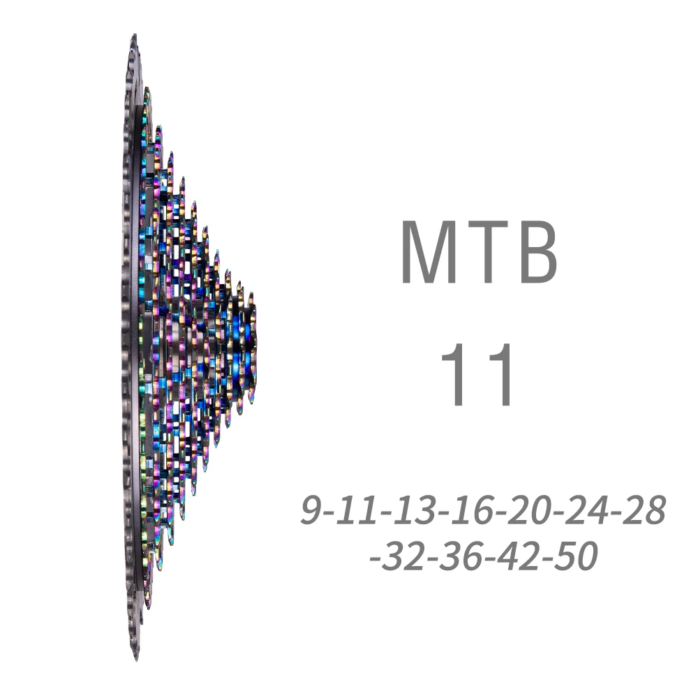 ZTTO Ultimate MTB 11 speed 9T 50T кассета ULT 11s XD кассета Радуга сталь Ультралайт 11v кассета 9-50T k7 Звездочка свободного хода
