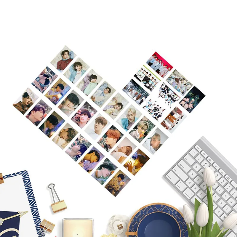 32 шт./компл. K Pop GOT7 новый альбом подарочные открытки You Lomo модный самодельный