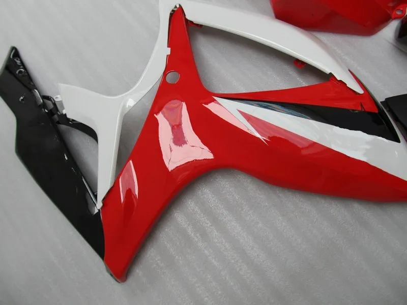 Набор обтекателей для литья под давлением GSXR600 750 K6 06 07 GSXR 600 GSXR750 2006 2007 ABS белый