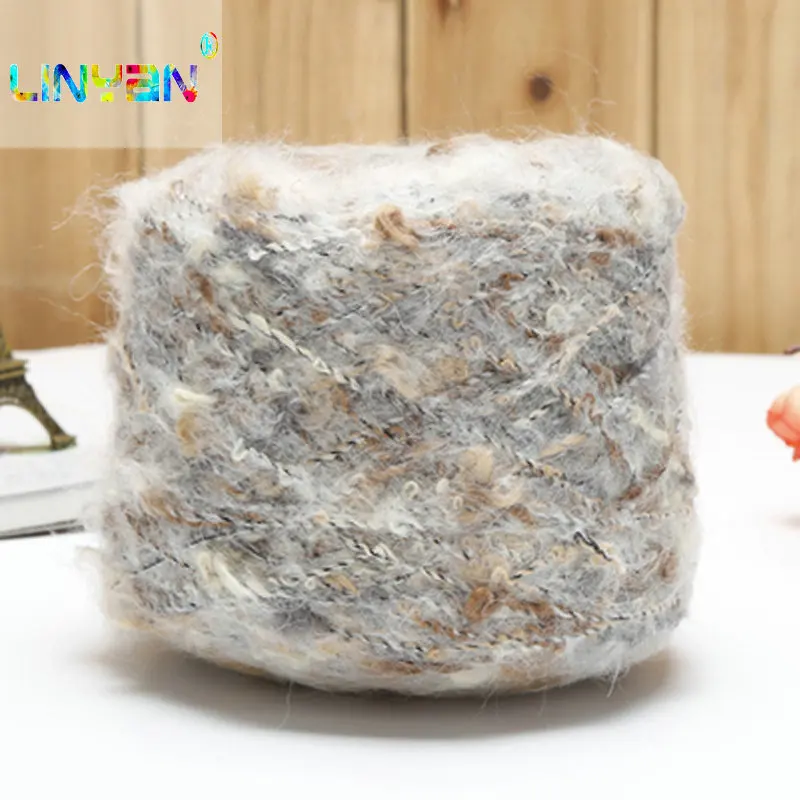 Оптовая продажа 250 г/лот 40% шерсть мохер свитер трикотаж ручная вязка пряжа для