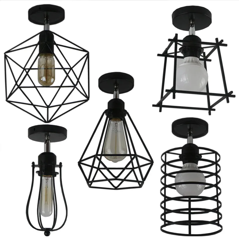 Ретро внутреннее освещение винтажный подвесной светильник светодиодная лампа