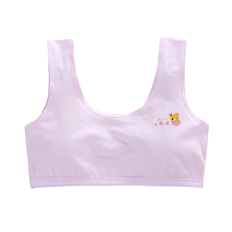 Бюстгальтер для подростков жилет девочек детское нижнее белье летний спортивный