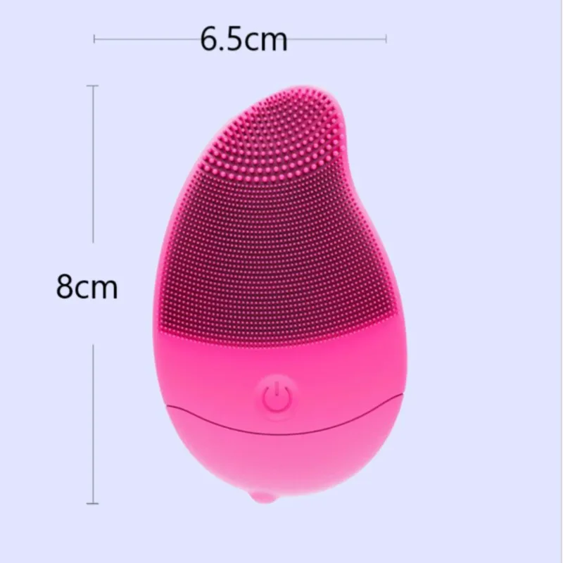 

Facial Cleansing Ultrasonic Vibration Electric Silicone Cleansing Instrument skin care sets Instrument Facial Pores Cleaner