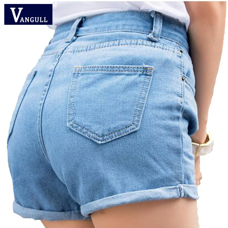 Шорты женские джинсовые в стиле ретро модные тонкие свободные короткие штаны из
