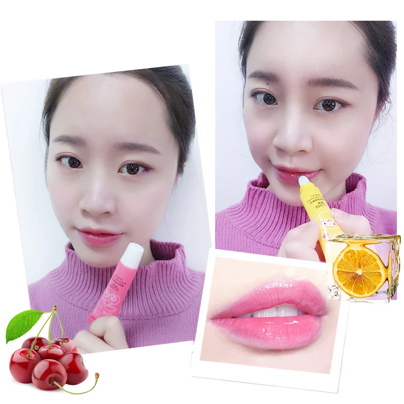 1 шт. Натуральный Фруктовый бальзам для губ питательный зимний защитный Желейный