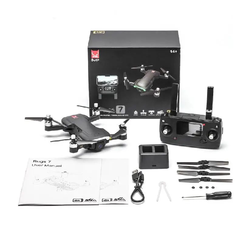 Мини-Дрон B7 складной с камерой 4K GPS Wi-Fi FPV |