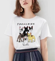 women 2021 summer dog printed tshirts short sleeve 90s ladies lady t shirts top t shirt womens graphic female tee t shirt