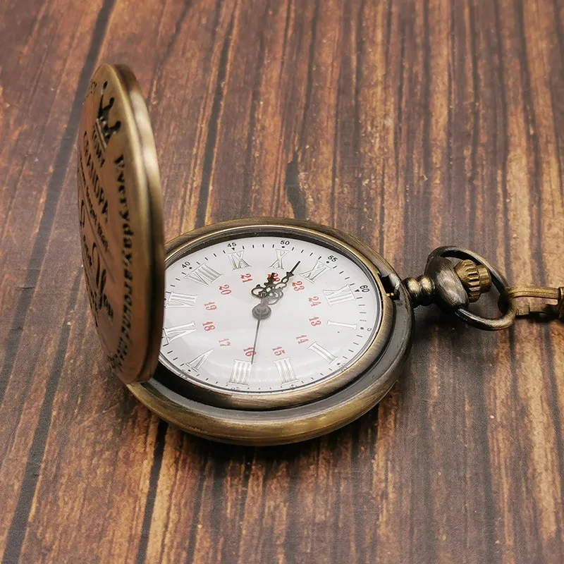 Ретро-цепочка для карманных часов великая любовь ожерелье подарка дедушке Reloj