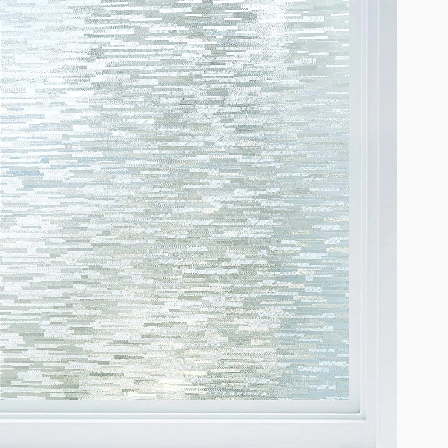 

Frosted Privacy Window Film Non Adhesive UV Blocking Removable Glass Covering Opaque Window Sticker Static Cling Vinyl for Home