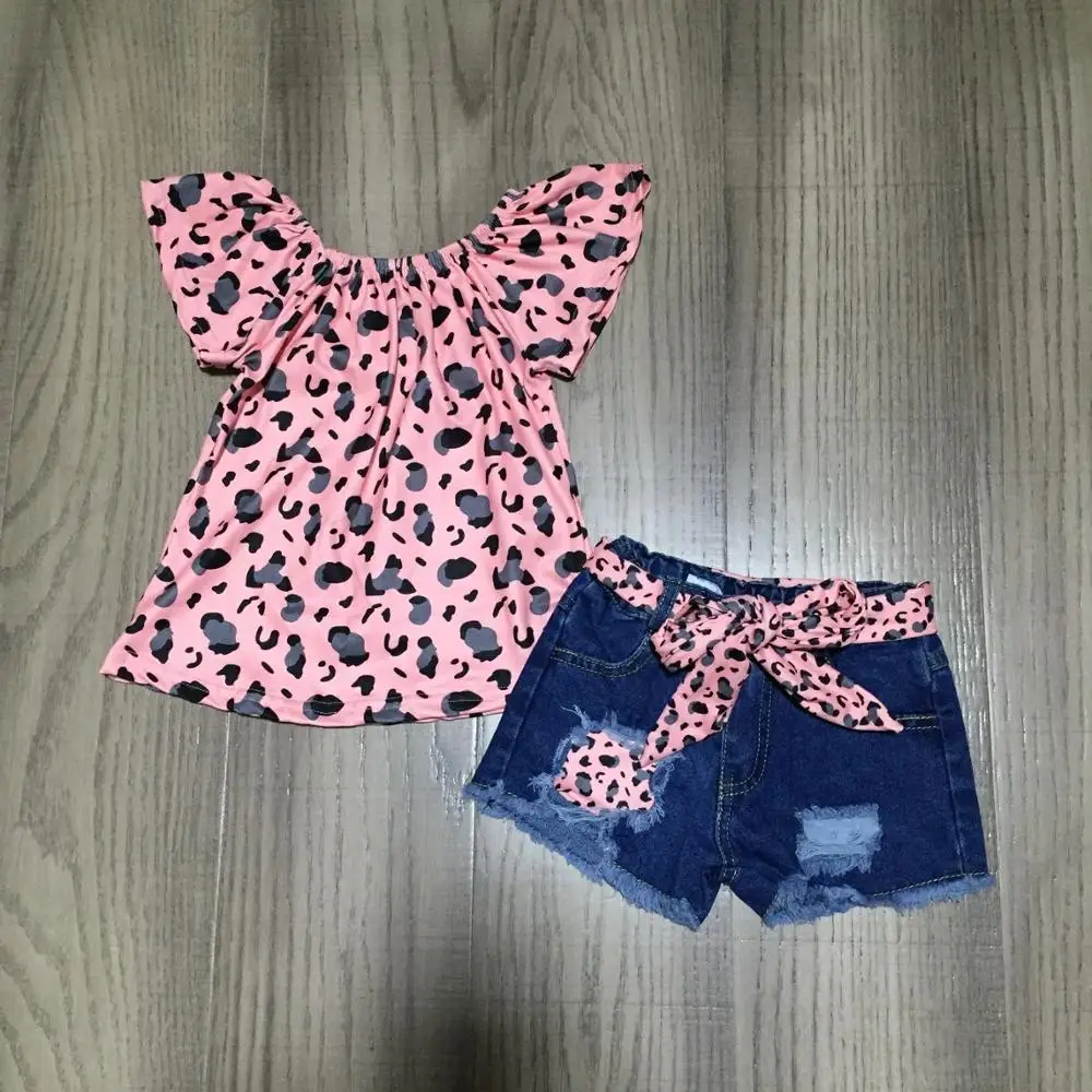 Новое поступление летние рваные джинсы для маленьких девочек шорты Детская