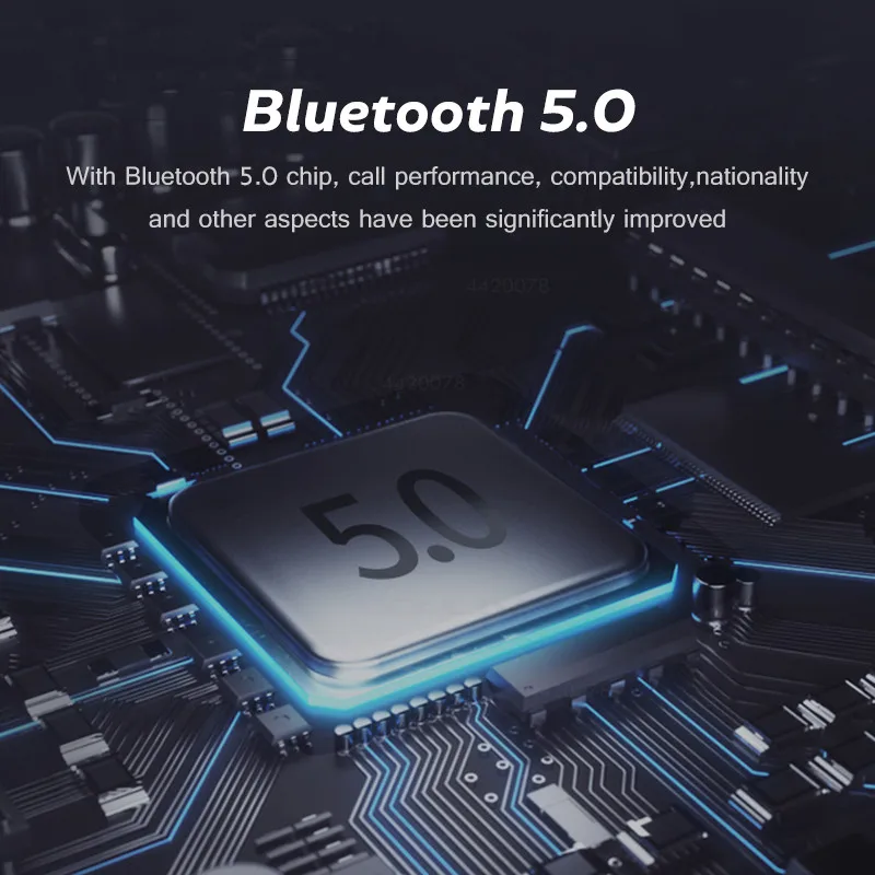 ETVR 2020 TWS Wireless Ergonomic Bluetooth 5.0 Earphone Sport Handsfree Touch Operation Earbuds Stereo Headset with Charging Box