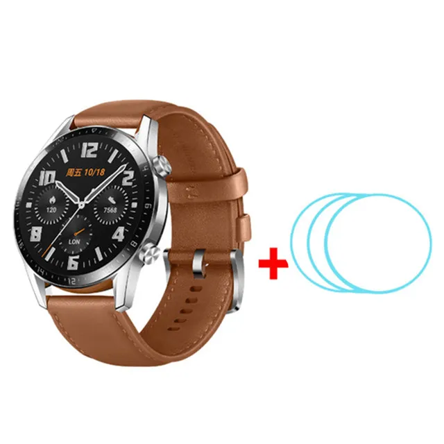 brown add films huawei часы GT 2 Смарт-часы Bluetooth 5,1 14 дней Батарея Телефонный звонок уровень кислорода в крови huawei GT Смарт-часы 2 - Цвет: brown add films