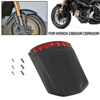 motorcycle abs front mudguard fender rear extender extension splash for honda cb650r cbr650r cb 650 r cbr 650r 2019 2020 2021