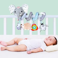 0 12 months educational toddler toys baby plush animal rattle mobile infant stroller bed crib spiral hanging toys for baby toys