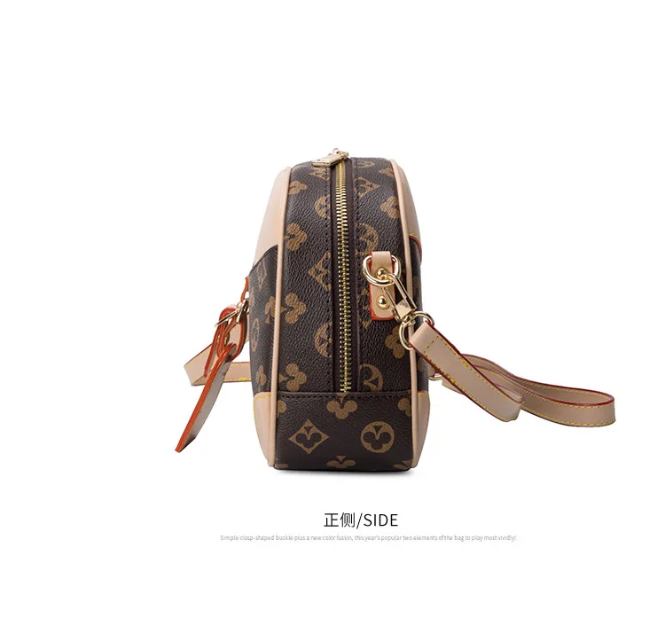 

2020 New Shell Bag Printed Ladies Handbag Half Round Bag Fashion Single Shoulder Bag purses and handbags luxury women bag