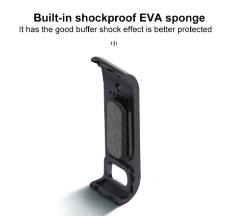 Перезаряжаемый боковой чехол для GoPro 9 сменная Крышка батарейного отсека крышка