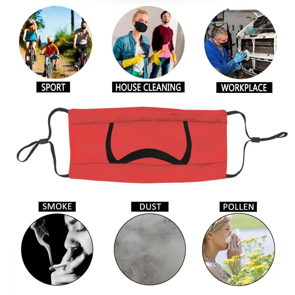 

Dali Reusable Face Mask La Casa De Papel Money Heist Spanish TV Anti Haze Dust Mask Protection Cover Respirator Mouth Muffle