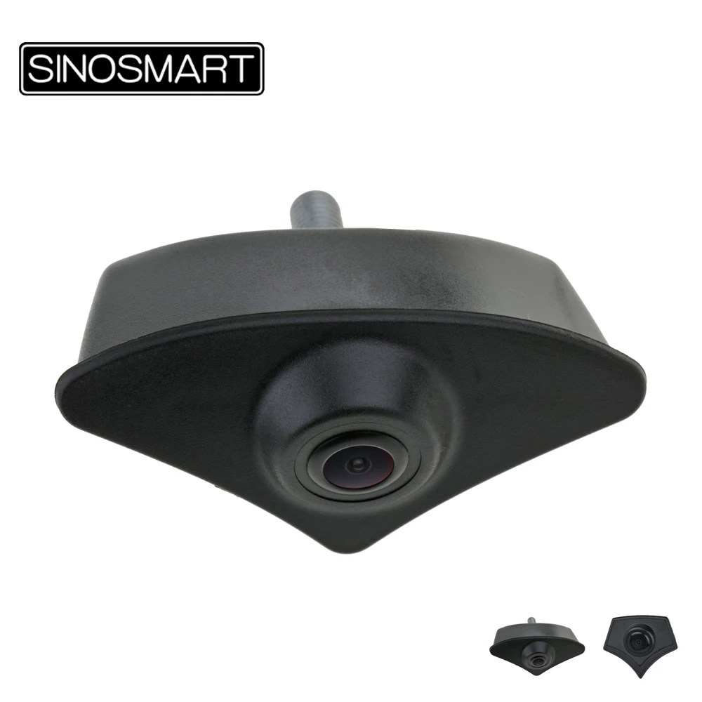 SINOSMART горячая Распродажа HD Автомобильный вид спереди парковочный логотип камера