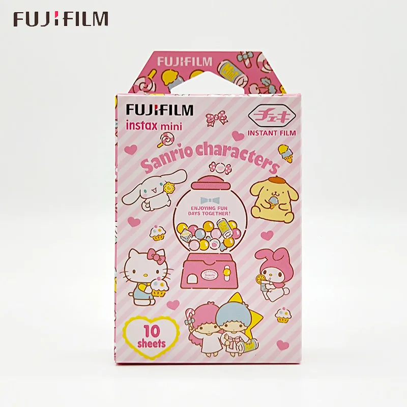 sanrio Пленка Fujifilm Instax Mini 9 10 листов fr FUJI Instant Photo camera Mini 9 7s 25 50s 70 90 SP-1 SP-2, Polariod 300 - Цвет: sanrio