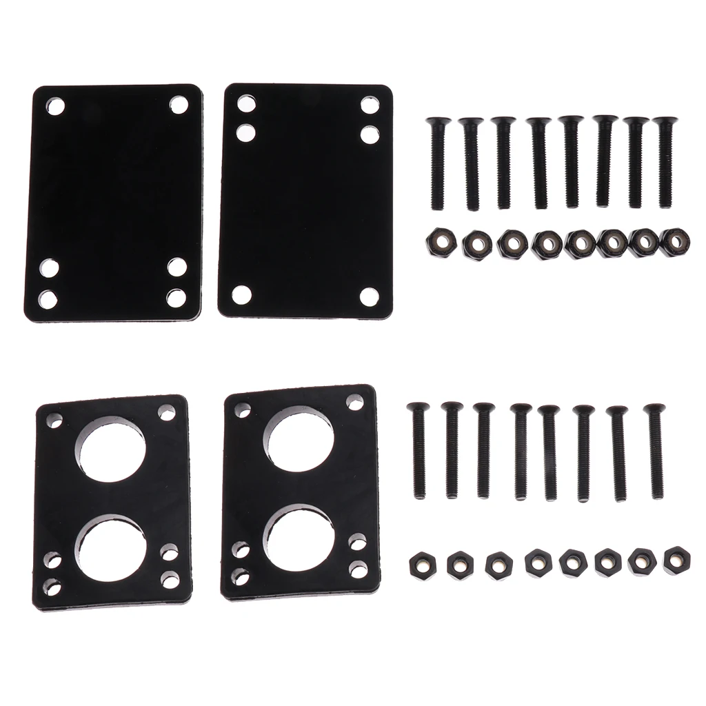 Подставки для скейтборда Лонгборда набор винтов высокопрочная черная подставка