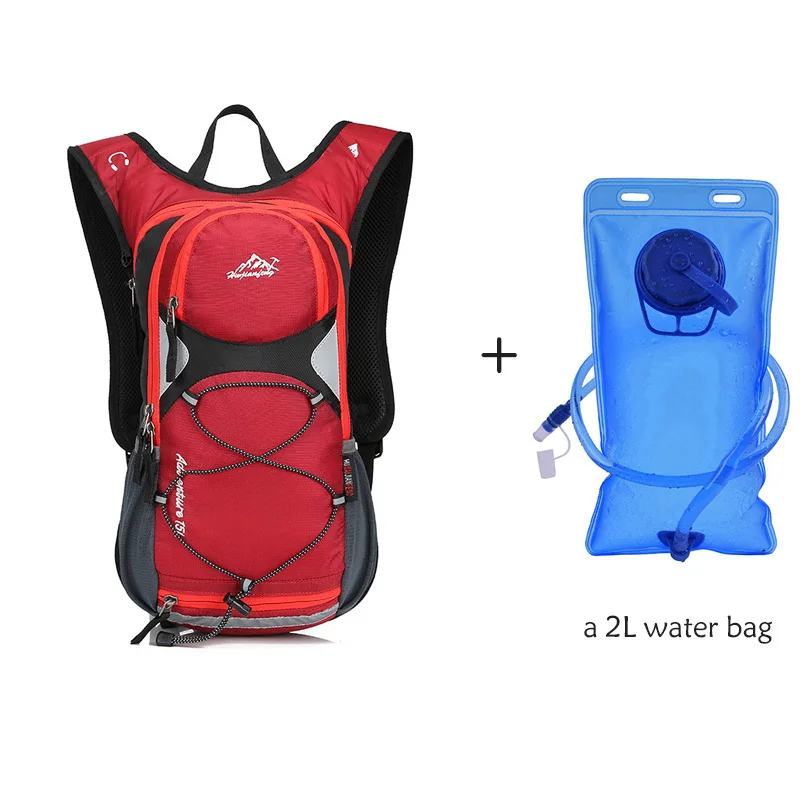 Водонепроницаемый рюкзак для езды на велосипеде 15л гидратационный бега марафона