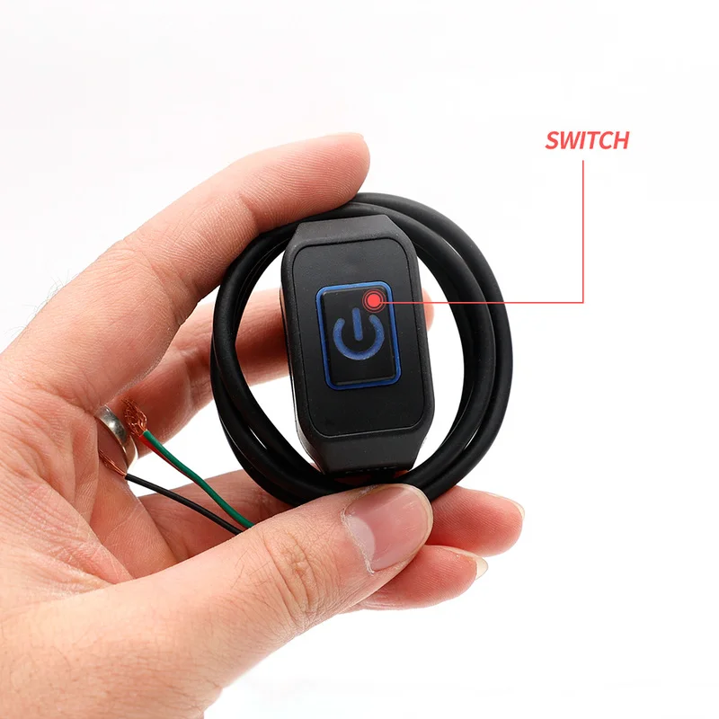 Мотоциклетный переключатель головсветильник свет клаксон модифицированный