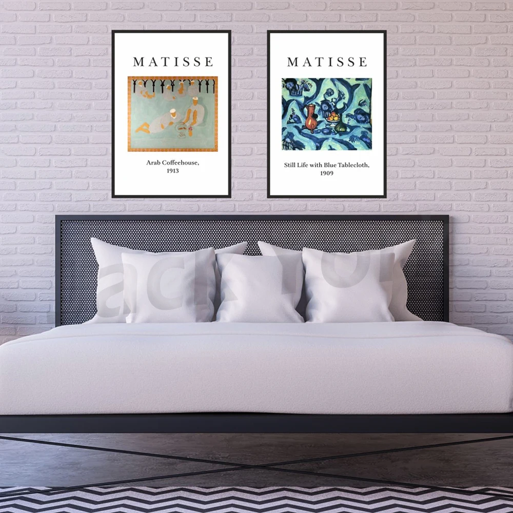 Картины матиссе Марокко Арабская Настенная картина с коллажем Анри принтом