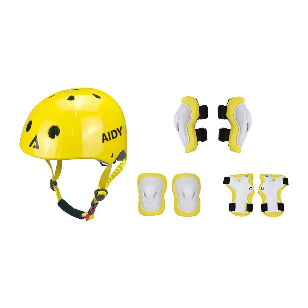 

Toddler Helmets - Kids Bike Helmet Set - Adjustable Youth Knee Elbow Wrist Pads Safety Gear Set For Boys Girls - Kids Helmet Pro