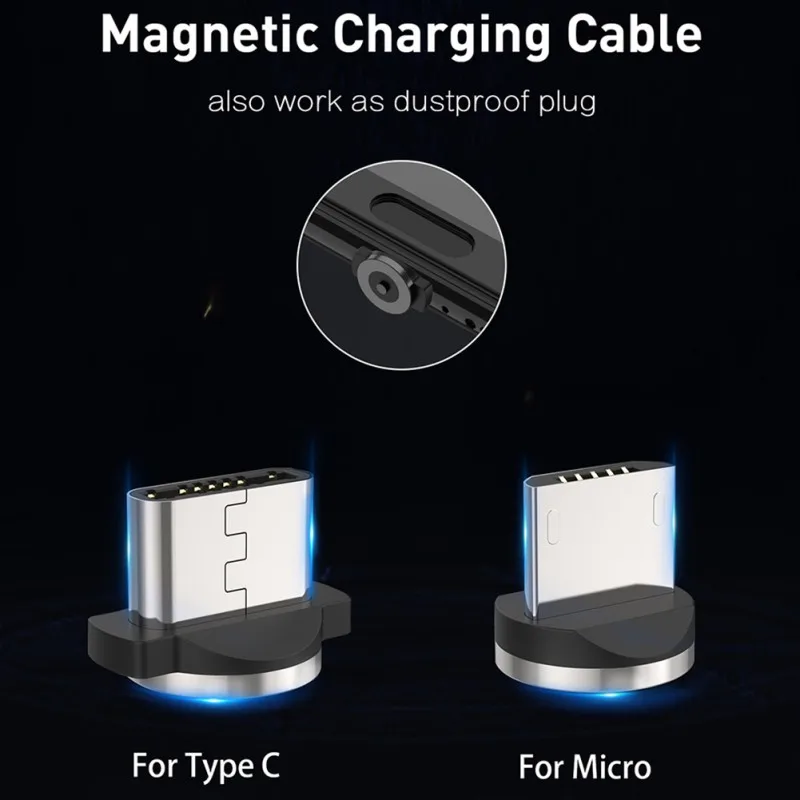 Сильный магнитный usb-кабель для быстрой зарядки Micro USB/type C/I Series смартфон Магнитный штекер зарядное устройство кабель для передачи данных для Android/Iphone
