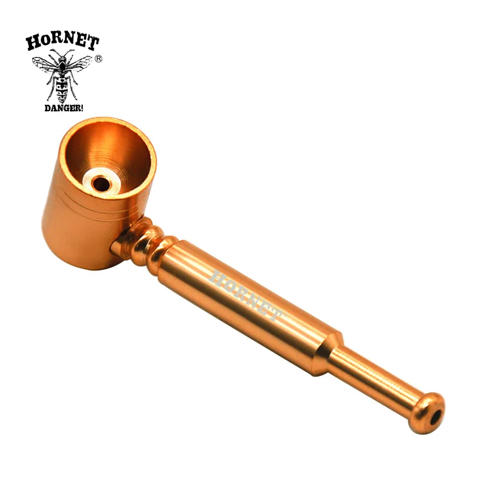HORNET съемная металлическая трубка для курения с металлической чашей 91 мм