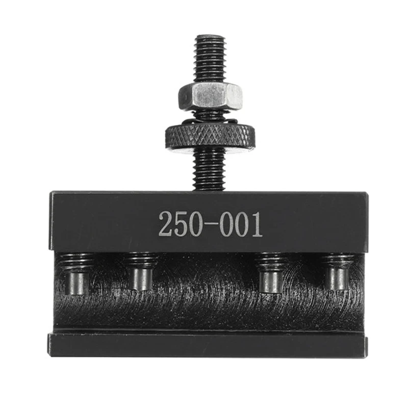 

SHGO HOT-250-001 Cnc Lathe Tool Holder Quick Change Tool Post Cutter Holder Screw Kit Set Boring Bar Turning Facing Holder Wrenc