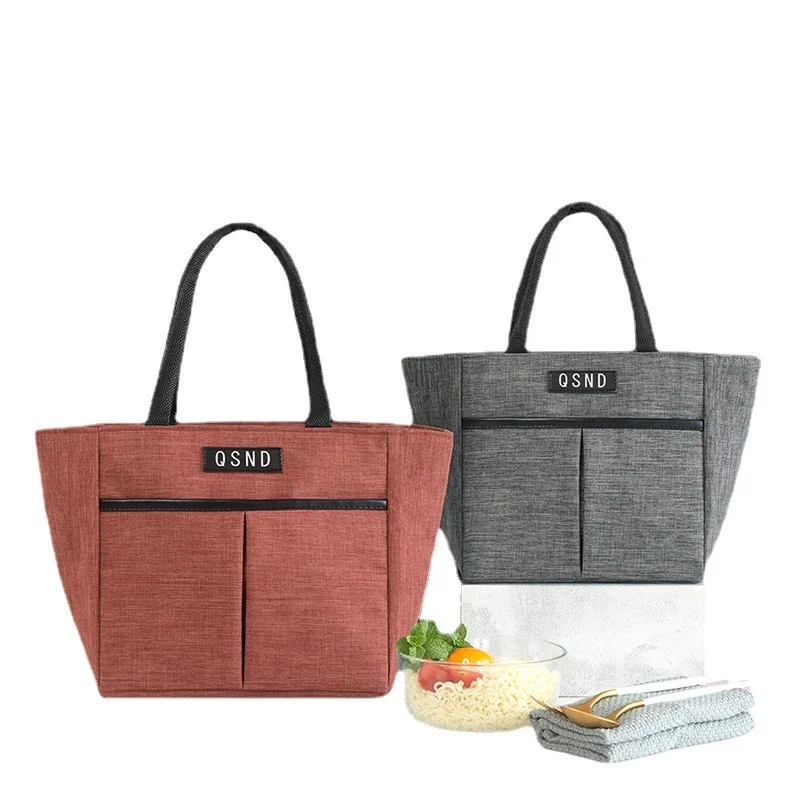 

Insulated Lunch Bag Box Cooler Totes Thermal Handbag Bento Pouch Dinner Food Storage Container for Women Work Shopping