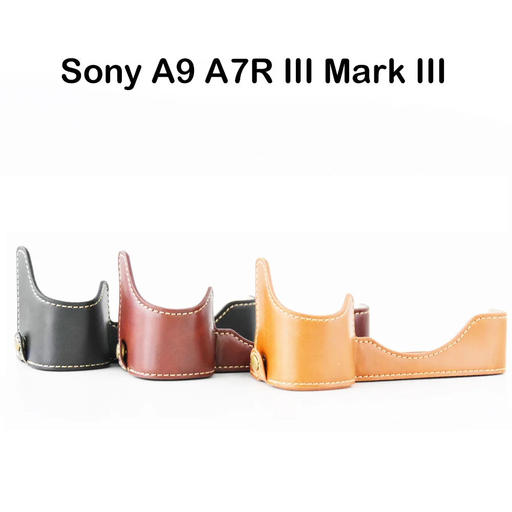 Чехол-накладка для камеры Sony A9 A7R III Mark из искусственной кожи | Электроника