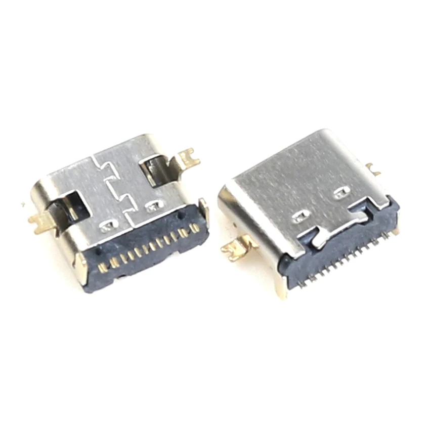 50/100 шт. разъем Micro USB 3 1 Type C для зарядного порта штекер SMD DIP Type-C гнездовой Xiaomi Huawei