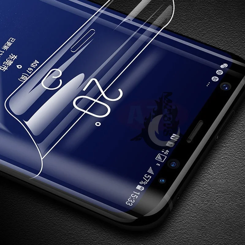 

5p Protective/Hydrogel Film for Samsung S10/S9/S8 Plus Screen Protector Samsung Galaxy S10e S10 Lite Fullscreen Protective Film