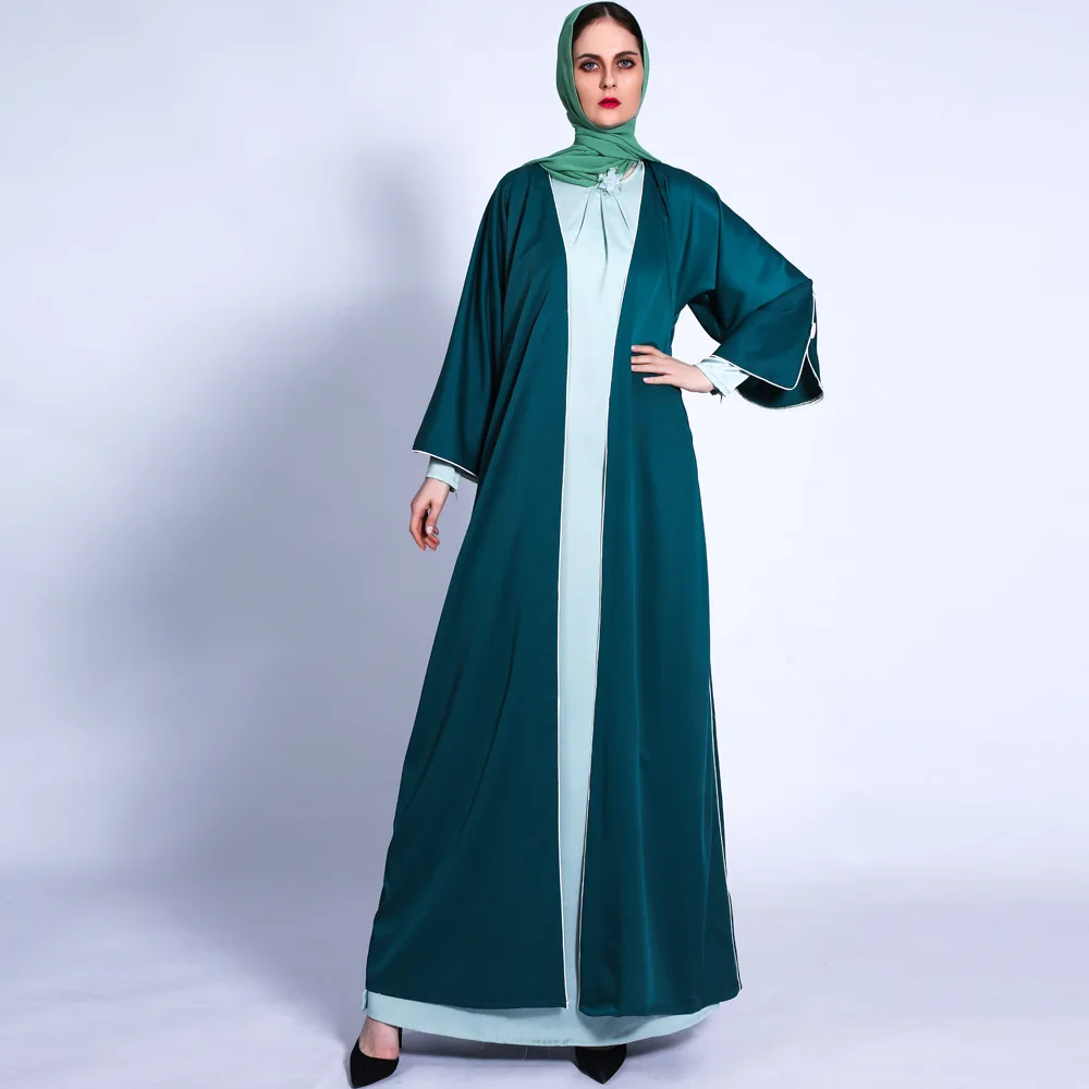 Новое кимоно Eid Abaya для женщин короткое однотонное Средний Восток Дубай