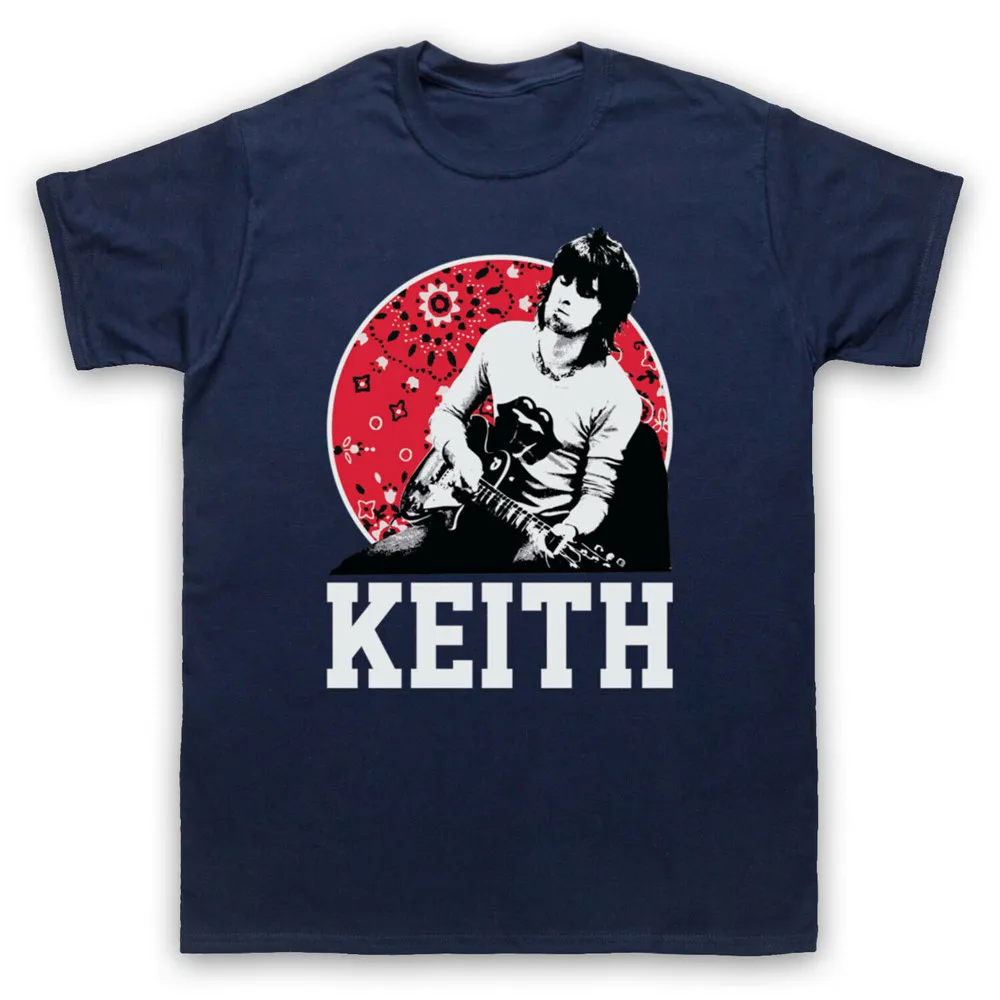 Keith Richards Guitar The Stones Official Legend футболка для взрослых и детей Мужская одежда футболка|