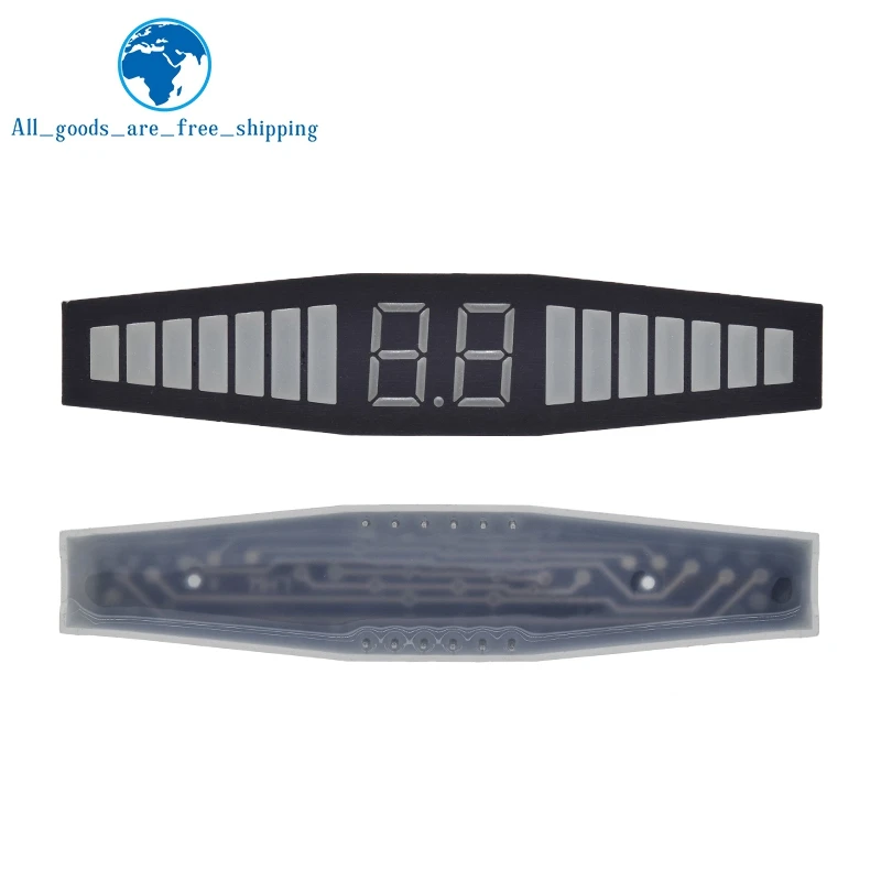 Обратный радар дисплей 0 36 подключенная цифровая трубка семь сегментов