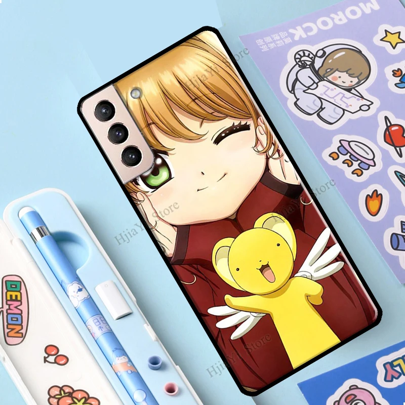 Чехол для телефона Kero chan Cardcaptor Sakura Samsung Galaxy S21 Plus Ultra Note 10 S8 S9 S10 20 S20 FE | Мобильные