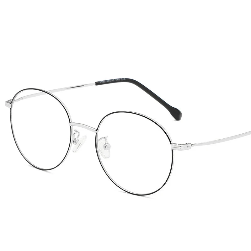 Очки для близорукости мужчин и женщин роскошные оптические аксессуары в круглой