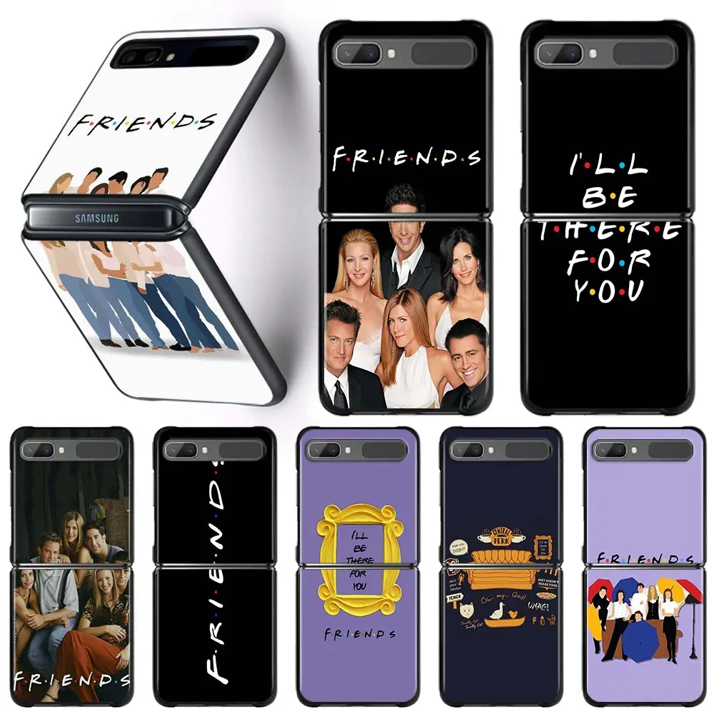 

Phone Case For Samsung Galaxy Z Flip3 5G Hard PC Fundas For Samsung Z Flip 3 5G z Flip Coque Central Perk Friends