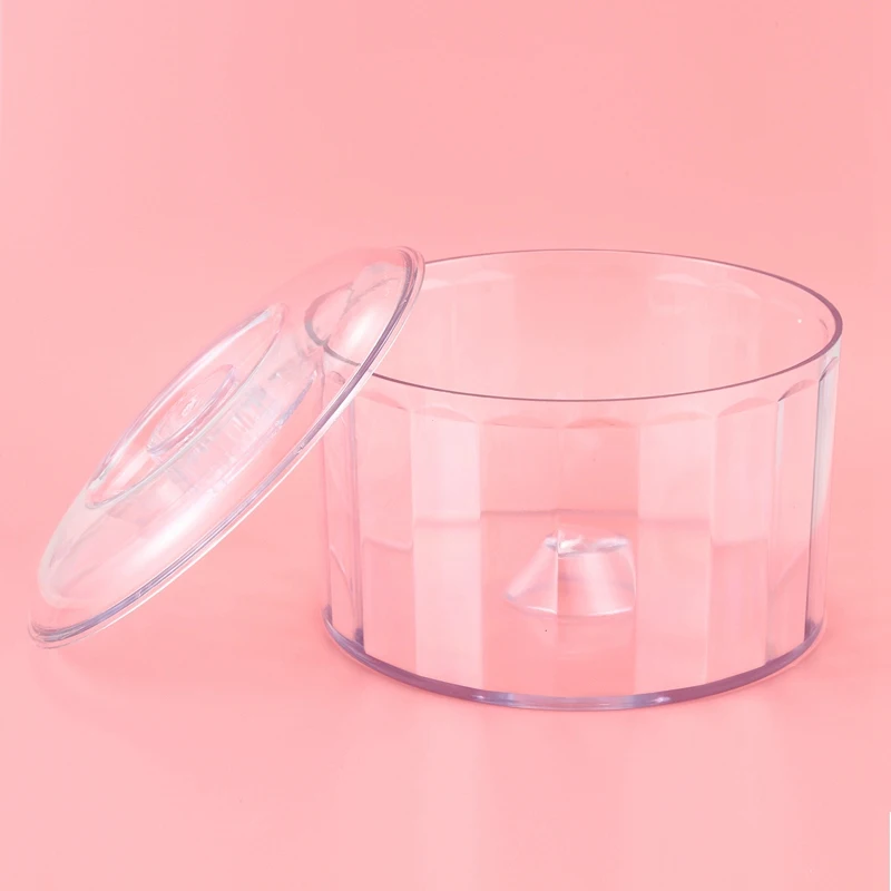 

KT-185 Magnetic Clear Tumbler/Bucket, Barrel Polishing Bucket Drums, Jewelry Tool