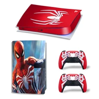 marvel spiderman ps5 digital edition skin sticker decal cover for playstation 5 console and 2 controllers ps5 skin sticker vinyl