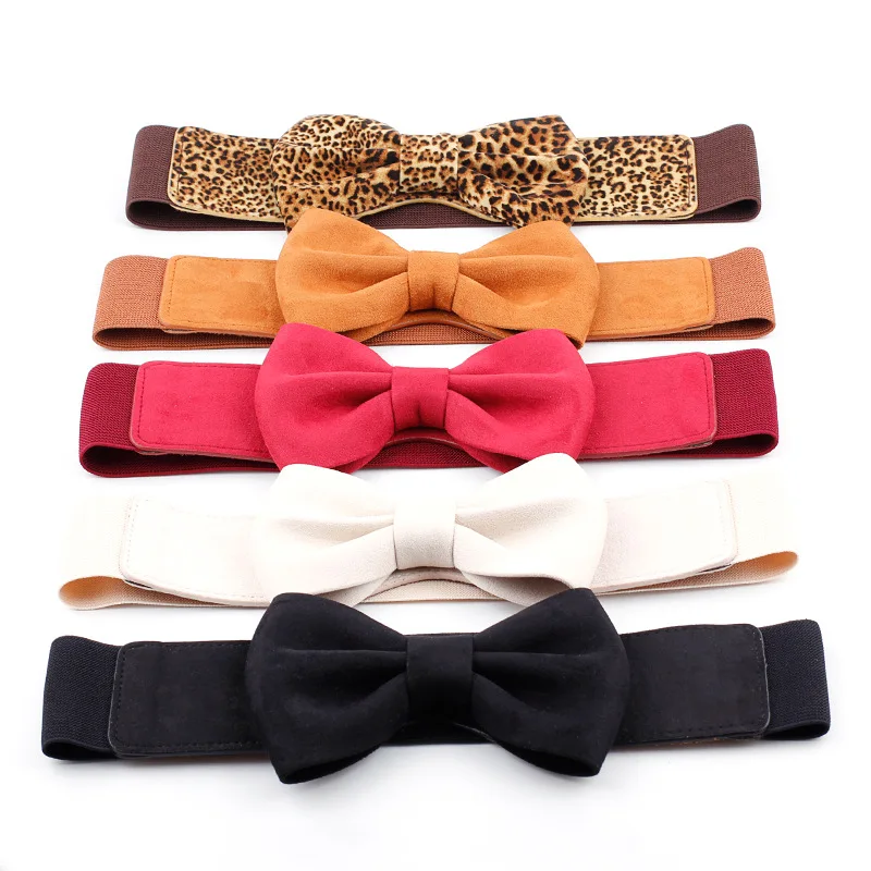 Пояс-корсет с леопардовым принтом модные женские широкие ремни Однотонные