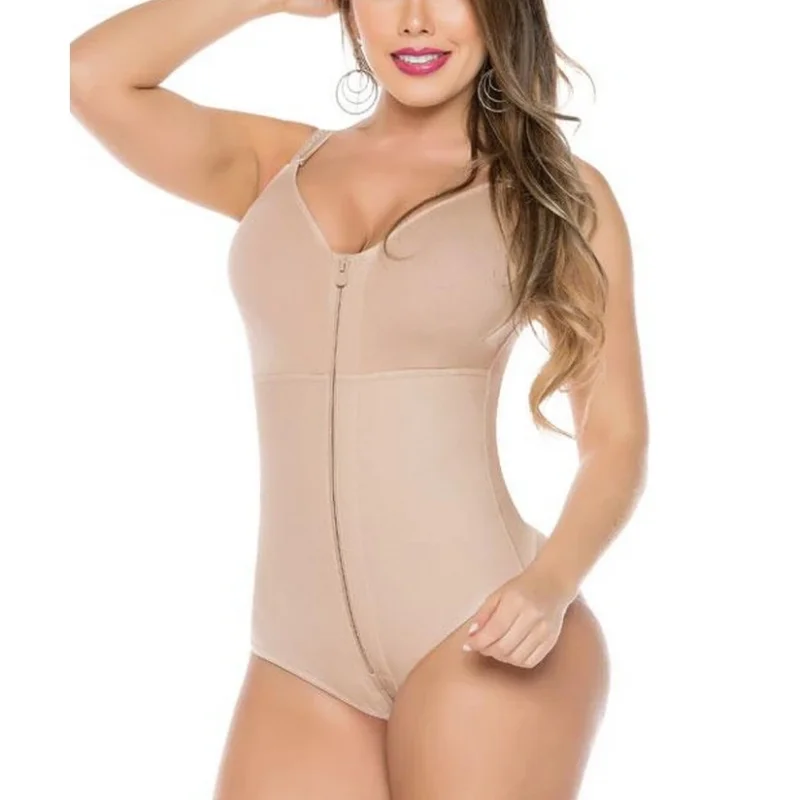 

Women Tummy Control Shapewear Slimming Body Shaper Postpartum Fajas mujer Flatten Abdomen bbl post op surgery supplies