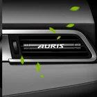 Для TOYOTA supra RAV4 AVENSIS URBAN Camry Carina Highlander автомобильный выпуск воздуха ароматерапия с парфюмом Stick твердый металлический бальзам